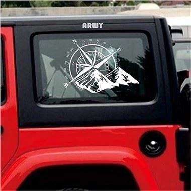 Compass Car Stickers