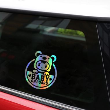 Die Cut Hologram Sticker