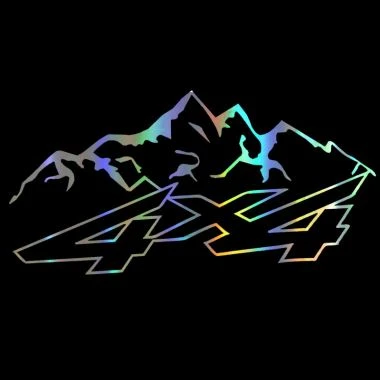 Holographic Car Decal
