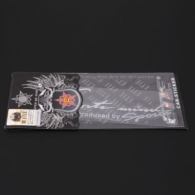 Nickel Emblem Sticker