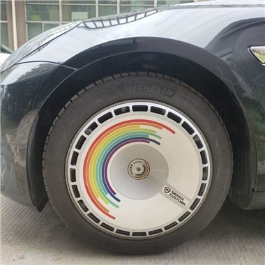 Tesla Wheel Sticker