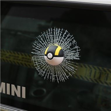 Shattered Window Sticker