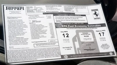 What Is A Window Sticker On A Car?
