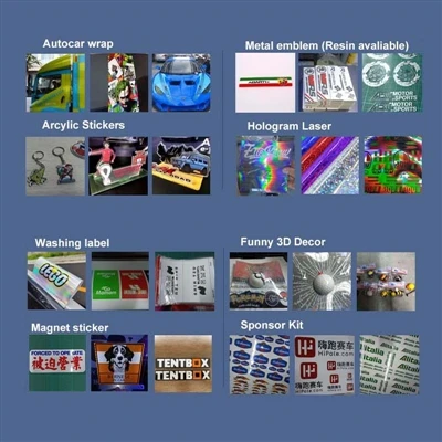 Product Classification Of ETIE Car Stickers