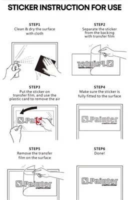 Tips For Sticking Self-adhesive Stickers