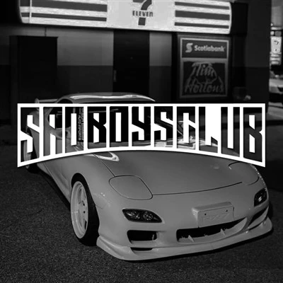 “SAD BOYS CLUB”JDM Style Decal