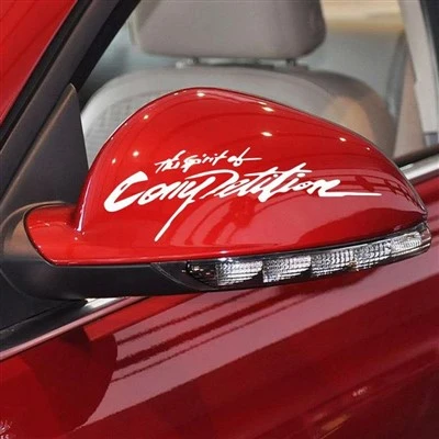 Car Rear Mirror Cyberpunk Style Decoration