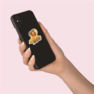 Vintage Sexy Woman Decal