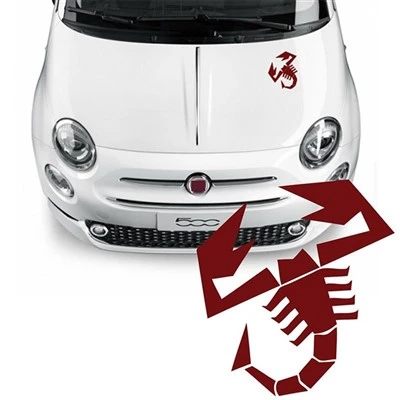 Abarth 500 Body Tattoos Logo Decal