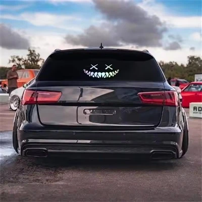 Demon Zombie Ghost Face Car Window Sticker