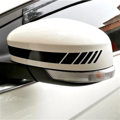 Car PVC Rearview Mirror sports style Sticker