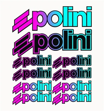Creativity Car Stickers For Polini Motorcycle