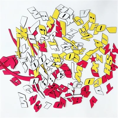 Customize Text Number Waterproof Car Sticker