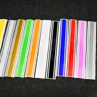 Striped Motorcycle Stickers Self-adhesive Vinyl Decals