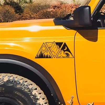 SUV Decor Vinyl Sticker