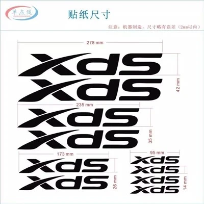 XDS Decal Kit